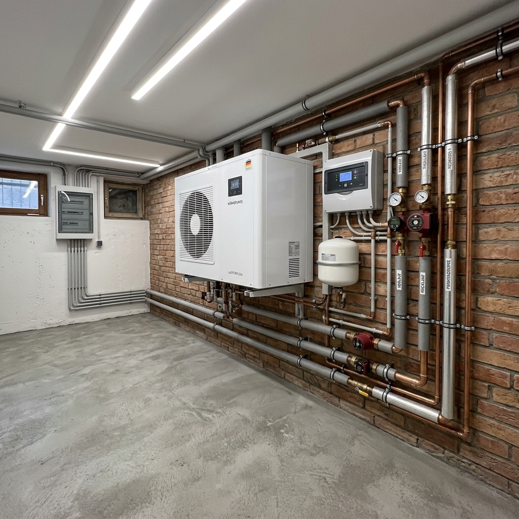 Neue Wärmepumpe Nachher